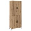 vidaXL Highboard 2 pcs Remeseln&yacute; dub Kompozitn&eacute; drevo