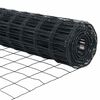 vidaXL Plot s podperou Siv&aacute; 1,6 x 10 m Ocel a PVC