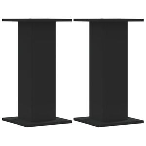 vidaXL Stojany na rastliny 2 ks čierne 30x30x60 cm kompozitn&eacute; drevo