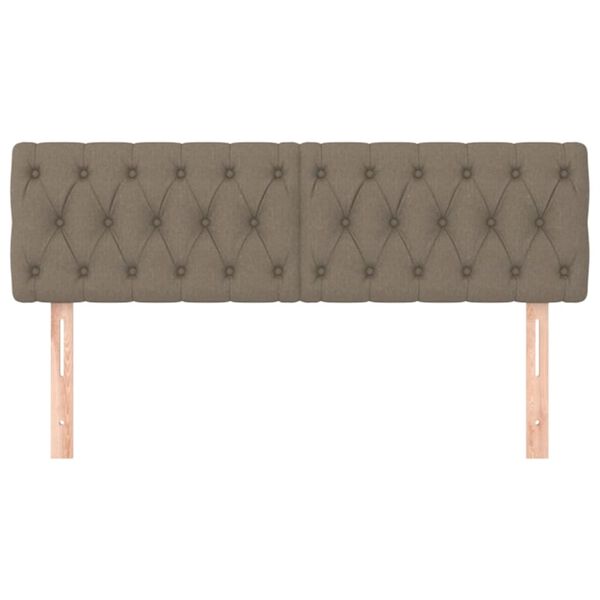 vidaXL Čel&aacute; postel&iacute; sivohned&eacute; 160x7x78/88 cm l&aacute;tkov&eacute;