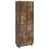 vidaXL Sada skr&iacute;ň 2 pcs Dymov&yacute; dub 66 x 34,5 x 90 cm Kompozitn&eacute; drevo