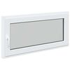 vidaXL Podkrovn&eacute; okno RISOR 120 x 60 cm PVC a sklo Biela