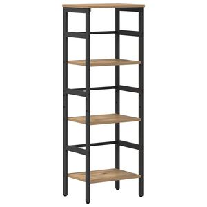 vidaXL Reg&aacute;l na knihy 3 &uacute;rovn&iacute; 40 x 29,5 x 115 cm Kompozitn&eacute; drevo