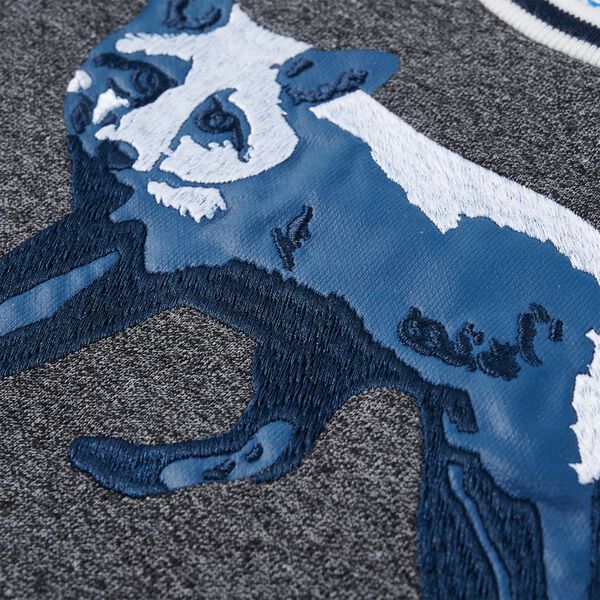 Detsk&aacute; mikina n&aacute;morn&iacute;cka melanž 104