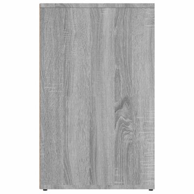 vidaXL Kozmetická skrinka sivý dub sonoma 80x40x65 cm spracované drevo