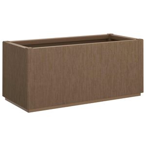 vidaXL Z&aacute;hradn&yacute; kvetin&aacute;č Hned&aacute; 80 x 36 x 35 cm PP