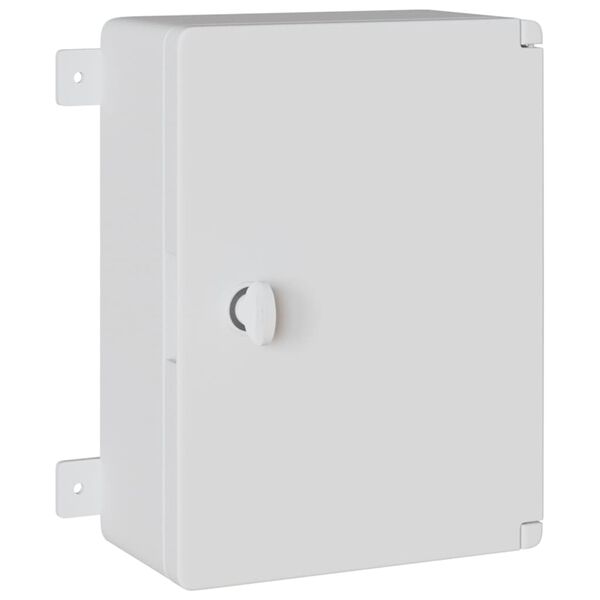 vidaXL Ovl&aacute;dacia skriňa Siv&aacute; 47 x 20 x 60 cm ABS plast