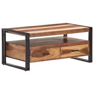 vidaXL Konferenčn&yacute; stol&iacute;k 100x55x45 cm, ak&aacute;ciov&yacute; mas&iacute;v