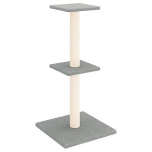 vidaXL &Scaron;krabadlo pre mačky so sisalov&yacute;mi stĺpikmi bledosiv&eacute; 73 cm