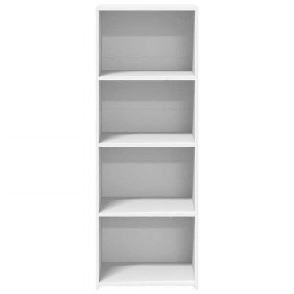 vidaXL Vysok&aacute; skrinka biela 45x41x124 cm kompozitn&eacute; drevo