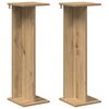 vidaXL Stojan na rastliny 2 ks Dub artisan 25 x 25,5 x 80,5 cm