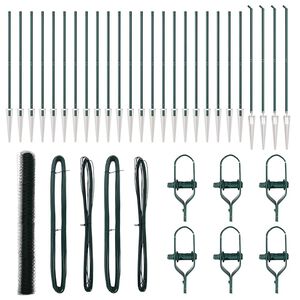 vidaXL Stĺp na plot. Zelen&aacute;