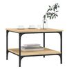 vidaXL Konferenčn&yacute; stol&iacute;k dub sonoma 55x55x40 cm kompozitn&eacute; drevo