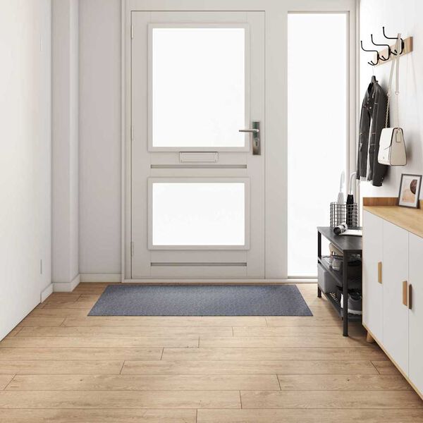 vidaXL Beh&uacute;ň koberec Svetlosiv&aacute; 80 x 150 cm l&aacute;tka