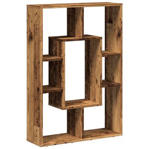 vidaXL Knižnica star&eacute; drevo 63x20x90 cm kompozitn&eacute; drevo