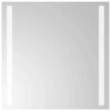 vidaXL LED k&uacute;peľňov&eacute; zrkadlo 40x40 cm