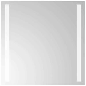 vidaXL LED k&uacute;peľňov&eacute; zrkadlo 40x40 cm
