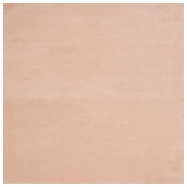 vidaXL Koberec HUARTE s kr&aacute;tkym vlasom um&yacute;vateľn&yacute; rumencov&yacute; 120x120 cm