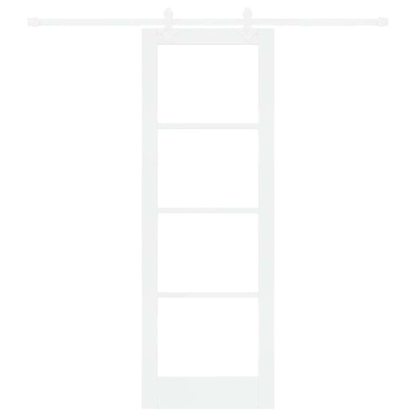 vidaXL Posuvn&eacute; dvere Biela 73,5 x 211 cm