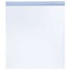 vidaXL Okenn&aacute; f&oacute;lia statick&aacute; matn&aacute; siv&aacute; 90x1000 cm PVC
