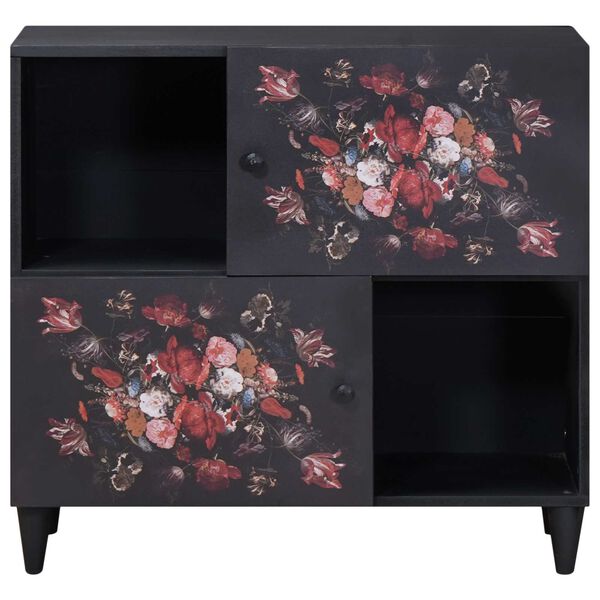 vidaXL &Uacute;ložn&eacute; skrine Viacfarebn&yacute; 80 x 33,5 x 75 cm Mas&iacute;vne mango drevo