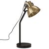 vidaXL Stolová lampa 25 W starožitná mosadzná 17x17x60 cm E27