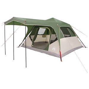 vidaXL Rodinn&yacute; stan Zelen&aacute; 305 x 275 x 190 cm Polyester a oceľ