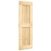 vidaXL Posuvn&eacute; dvere NARVIK Pr&iacute;rodn&aacute; a čierna 70 x 210 cm (152,5 cm)