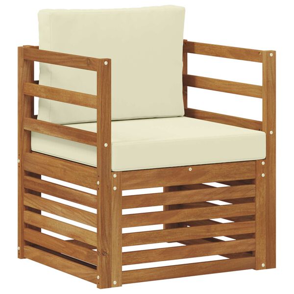 vidaXL Z&aacute;hradn&aacute; s&uacute;prava gaučov Mas&iacute;vne ak&aacute;ciov&eacute; drevo a polyester