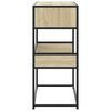 vidaXL Konzolový stolík dub sonoma 90x35x80 cm kompozitné drevo