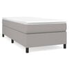 vidaXL Posteľn&yacute; r&aacute;m boxsping s matracom bledosiv&yacute; 80x200 cm l&aacute;tka