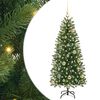 vidaXL Umel&yacute; vianočn&yacute; stromček Zelen&aacute; 120 cm PE a PVC