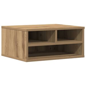 vidaXL Stojan na tlačiareň Dub artisan 49 x 40 x 22,5 cm
