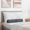 vidaXL Podložkové vankúše 2 pcs Tmavo šedá Ø 15 x 40 cm