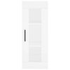 vidaXL Vysoká skrinka biela 34,5x34x180 cm spracované drevo