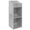 vidaXL Skrinka na gramof&oacute;nov&eacute; platne Bet&oacute;novo siv&aacute; 36 x 36 x 95,5 cm