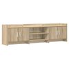 vidaXL TV skrinka 168 x 33 x 47 cm Dub sonoma Kompozitn&eacute; drevo