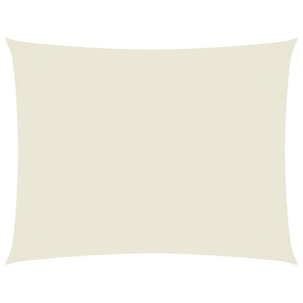 vidaXL Tieniaca plachta, oxford, obdĺžnikov&aacute; 2,5x3,5 m, kr&eacute;mov&aacute;