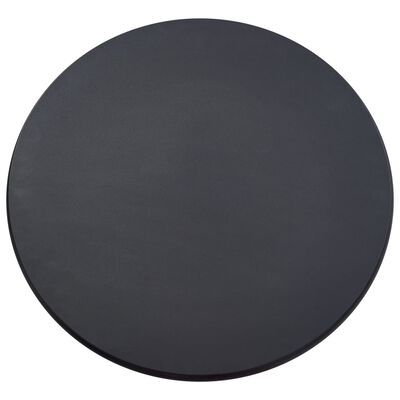 vidaXL 3-dielna barová súprava látková čierna