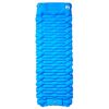 vidaXL Samonafukovací kempingový matrac s vankúš 1 osoby modrý