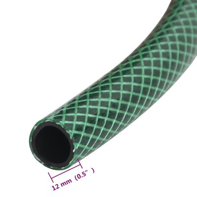 vidaXL Záhradná hadica zelená 30 m PVC