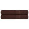 vidaXL Uter&aacute;ky FROGN 2 ks hned&eacute; 100x200 cm 360 g/m&sup2;