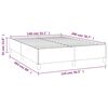 vidaXL Boxspring posteľ s matracom tmavohned&aacute; 140x200 cm l&aacute;tka