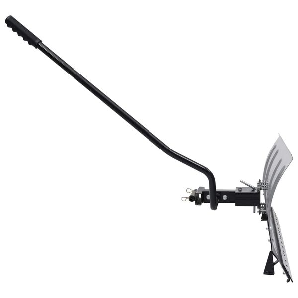 vidaXL Snehová radlica na záhradný traktor s adaptérom 100 cm