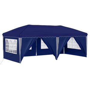 vidaXL Pr&iacute;stre&scaron;ok na p&aacute;rty 575 x 288 x 245 cm Modr&aacute;