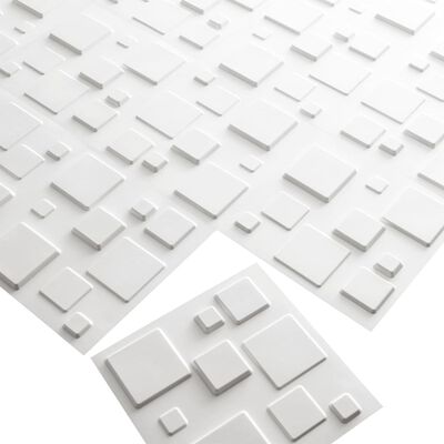 WallArt Nástenné 3D panely 24 ks GA-WA09 Squares