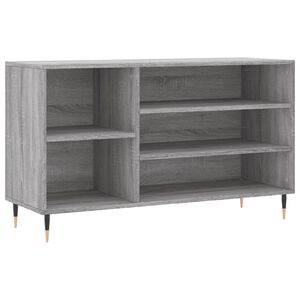 vidaXL Botn&iacute;k siv&yacute; dub sonoma 102x36x60 cm spracovan&eacute; drevo