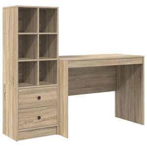 vidaXL St&ocirc;l Sonoma dub 145.5 x 50 x 127 cm 2 ks