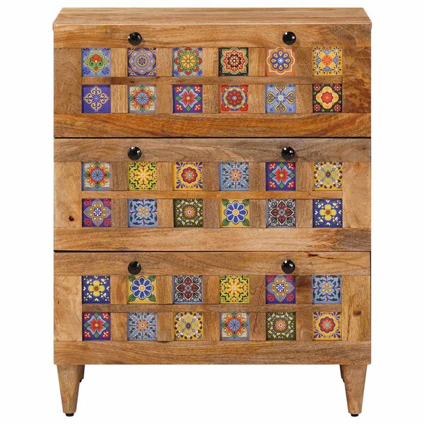 vidaXL Serv&iacute;rovacia skriňa Pr&iacute;rodn&aacute; 60 x 33 x 75 cm