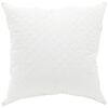 vidaXL Vank&uacute;&scaron; FULDA 80 x 80 cm 100% husacie perie a dolu Biela